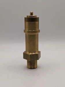 Valvola di sicurezza motore a vapore vivo 3/8 BSP Ross Pop Loco stile - Foto 1 di 4