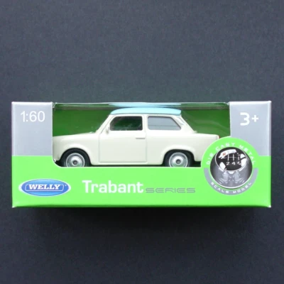 Welly FX Models Trabant Series Trabant 601 1:60-1:64 crema/azul sellado sin usar y en caja Foto 1 de 2