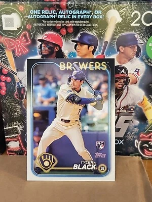 2024 Topps Update Series - #US144 Tyler Black (RC) - Image 1 of 2
