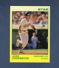 JOSE CONSECO [spelling error] CANSECO, Athletics/A's | 1988 Star Company PROMO