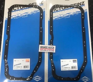 2X para Vauxhall Opel C20LET Calibra Vectra A Turbo Reinz Cárter Junta - Imagen 1 de 1