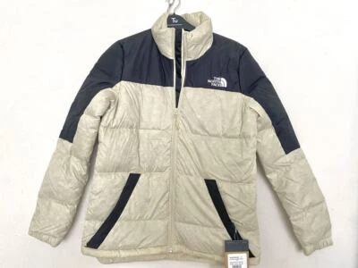 The north face womens coat W DIABLO DOWN JACKET cream NF0A4SVK4D51 puffer RP£270 - Image 1 of 4