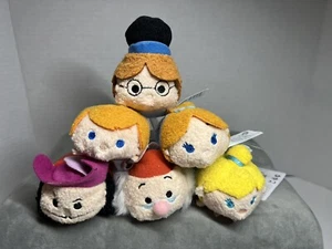 NUEVO CON ETIQUETAS Disney Peter Pan Tsum Tsum John Darling Michael Wendy Smee Gancho Campana Campana Campana - Imagen 1 de 6