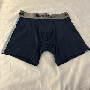 Tommy John Men Blue Second Skin 4" Trunk Style Boxer Brief Size Small Nwot - Picture 1 of 3