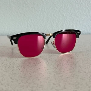 NEW Color Tech The Empire Red Tint Color Blind Glasses With Bag & Case - Picture 1 of 6
