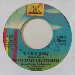 Anibal Bravo Y Su Orquesta SIDA (AIDS) / Vida Mia K-6244 sehr guter Zustand #2194 - Bild 1 von 2