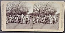 Stereoview Tan Mount Japan Land of the Rising Sun where Song Flows SHIPS FREE