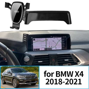Support Téléphone Voiture pour BMW X4 2018 2019 2020 2021 Accessoires Support GPS - Photo 1 sur 12