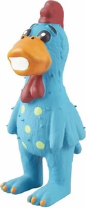 Multipet Globken Latex Huhn 5,5" XS verschiedene Farben Hundespielzeug Quietscher Polkadot - Bild 1 von 1