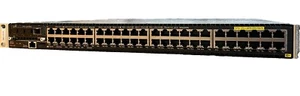 HP Aruba 3810M JL074A 48 Port W/ JL083A 10Gb SFP W/ JL084A STACKING MODULES - Picture 1 of 6