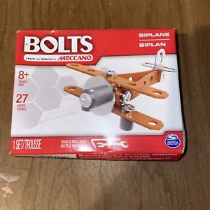 TOY TOYS PLANE BIPLANE TOOLS Spin Master Bolts NEW Assembly Required - Picture 1 of 2