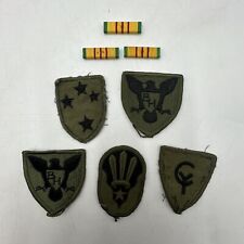 VINTAGE VIETNAM ERA ARMY INFANTRY DIVISION PATCHES MEDAL LOT OF 8