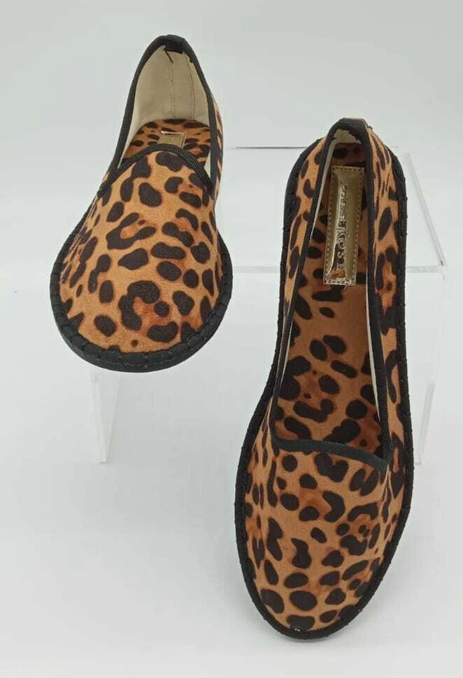 Scarpe basse donna ragazza mod. friulane maculate animalier leopardate ballerine - Immagine 1 di 4