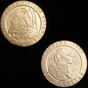 *GUTSE* J. CARLOS I-6, 200 PESETAS 1996, *IDILIO Y MAJO*, B.O., SIN CIRCULAR. - Picture 1 of 1