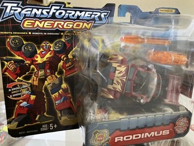 Transformers Energon RODIMUS Deluxe/Combat Class- Unopened (2004) - Image 1 of 2