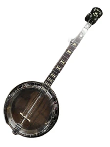 Morris V 120 fifth string banjo Vintage 1970's Very Good - Picture 1 of 7