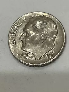 1985 D Rosevelt Dime With Errors (42) - Picture 1 of 4