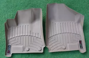 2010 - 2016 CADILLAC SRX WEATHERTECH FLOOR LINER 1st ROW DRIVER PASSENGER MATS - Picture 1 of 23