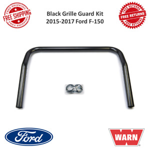 Warn Industries Black Grille Guard Kit for 2015-2017 Ford F-150 #95337