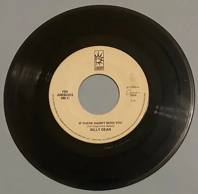 Billy Dean If There Hadn't Been You / Small Favors 45 Vinyl Record VG Foto 1 de 2