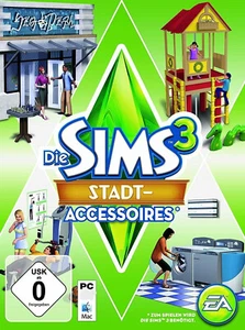 Die Sims 3 Stadt-Accessoires (PC Nur EA APP Key Download Code) Keine DVD, No CD - Bild 1 von 12