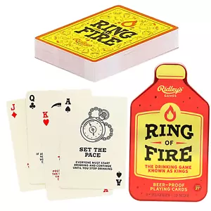 Ridley Ring Of Fire Card Game Kings Drinking Family Board Adults Fun Party Night - Picture 1 of 6