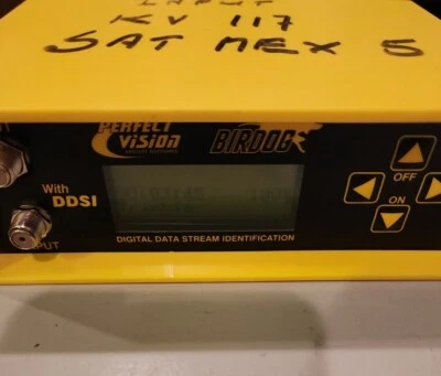 Perfect Vision Birdog Satellite Signal Meter NO AC For Parts Only - Image 1 of 4