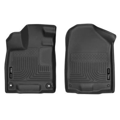 Husky Liners Weatherbeater Black Front Floor Mat Liners for Honda Pilot Passport Foto 1 de 4