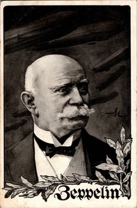 AK ZEPPELIN LUFTSCHIFF GRAF ZEPPELIN 1914-1918 - Bild 1 von 2