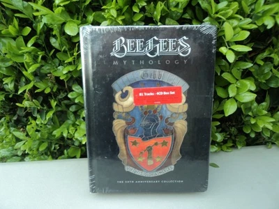 New Sealed Bee Gees Mythology The 50th Anniversary Collection 4-CD Book Box Set Foto 1 de 4