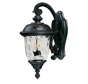 Maxim 40496WGOB Carriage House 2-Light Outdoor Wall Mount in Oriental Bronze - Picture 1 of 2