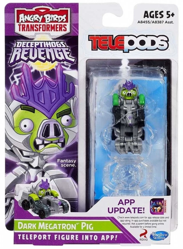 Angry Birds Transformers Telepods - Dark Megatron Pig - Image 1 of 4