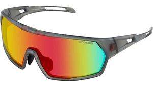 BOBSTER 26101486 Speed Sunglasses Matte Clear Gray - Smoke Crimson Mirror Lens - Bild 1 von 1