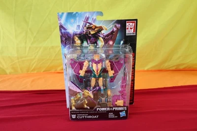 TRANSFORMERS TEERRORCON, Cutthroat, sealed deluxe, powers of prime rare newMOSC - Image 1 of 4