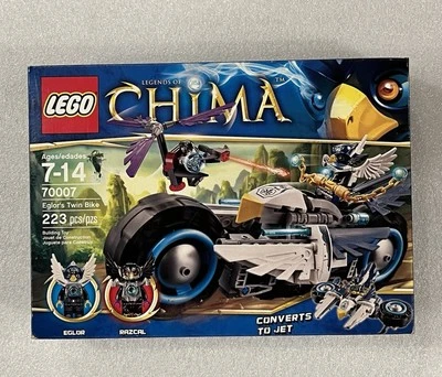 New LEGO 70007 EGLOR'S TWIN BIKE Legends of Chima - Low Price Retired Set - Image 1 of 4