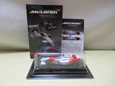 Colección Minicar Kyosho 1/64 Mclaren MP4/11 Nº8 D. Coulthard Usado Foto 1 de 2