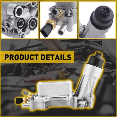 Oil Filter Assembly For 2011-2016 Chrysler 200 300 Town & Country 3.6L V6 AUXITO - Image 1 of 4