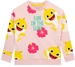 Nuevo con etiquetas Nuevo PingFong Bebé Tiburón Rosa Sudadera Jersey 12-18M 86cm DIVERSIÓN BAJO EL SOL - Imagen 1 de 4