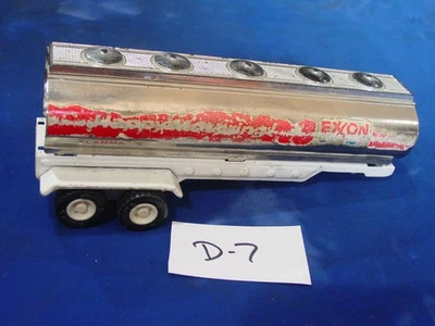 "Lote de piezas de remolque tractor Buddy L Exxon vintage solo cisterna de combustible 7,5""" Foto 1 de 4