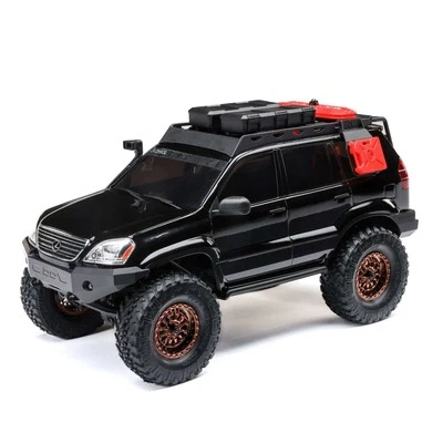 Axial SCX24 Lexus GX 470 1/24 Crawler 4X4 RTR – Inkl. Akku & Ladegerät Schwarz - Bild 1 von 4