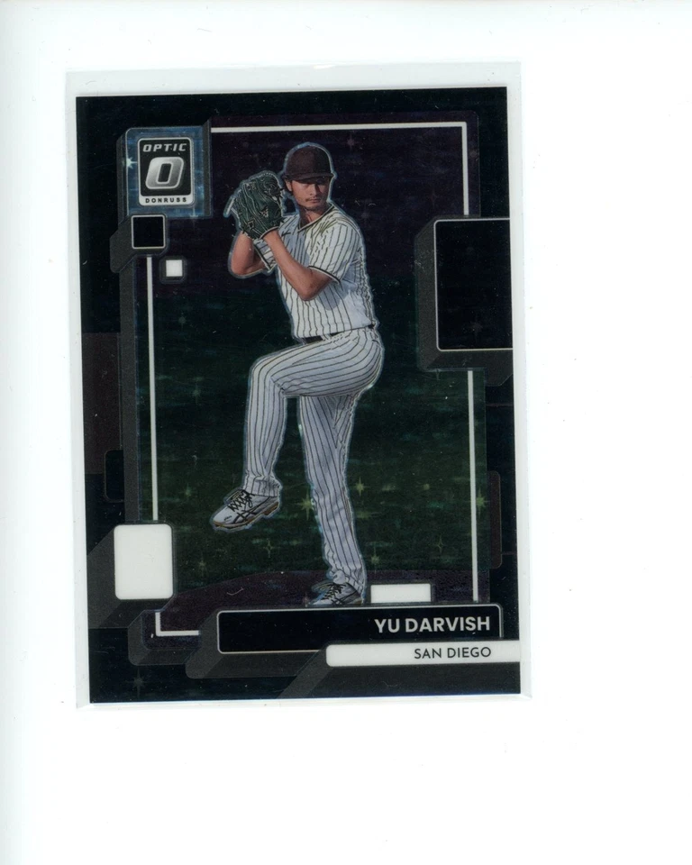 2022 Panini Donruss Optic Black Stars Prizm #148 Yu Darvish #d 61/149 - Image 1 of 1
