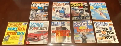Lot 9 Magazines POPULAR SCIENCE 2004 - Image 1 of 4