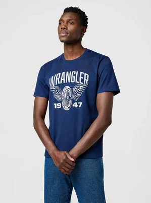 Wrangler Men's Americana T-Shirt - Authorised Retailer - American Style Classic - Image 1 of 4