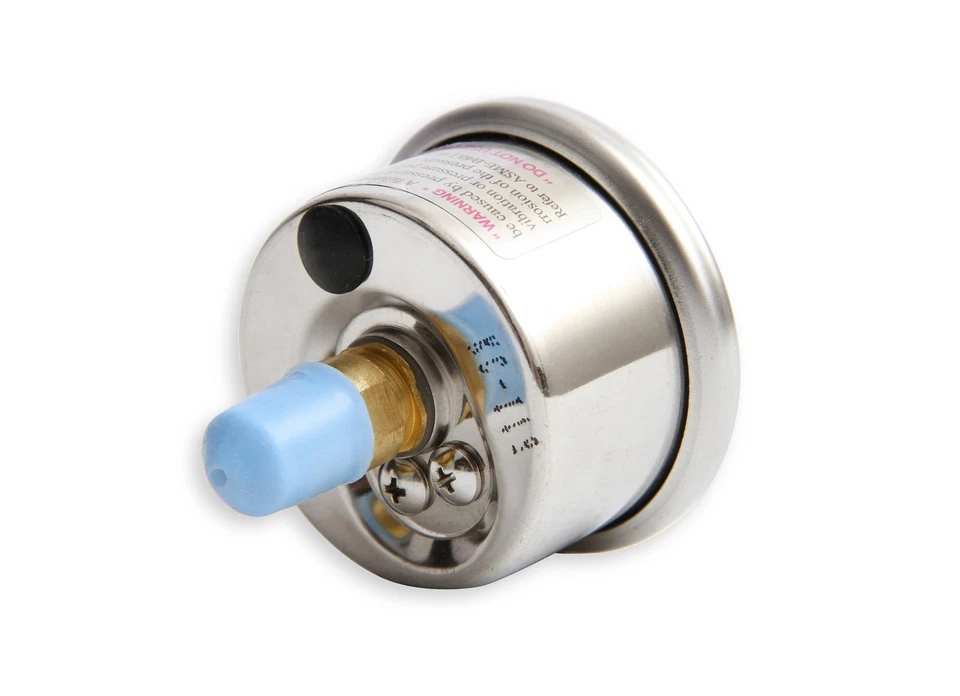 Manómetro de presión de aceite Earl's 100187ERL 1,5" lleno de aceite 0-100 PSI Foto 1 de 4