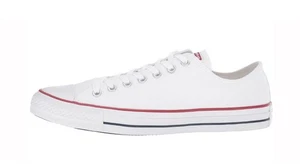 Converse Chuck Taylor All Star Low Top Mens 8.5/ Womens 10.5 M7652 Optical White - Picture 1 of 6