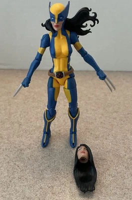 Figura de acción suelta de cómics de Laura Kinney X-Men de Marvel Legends X-23 Foto 1 de 2