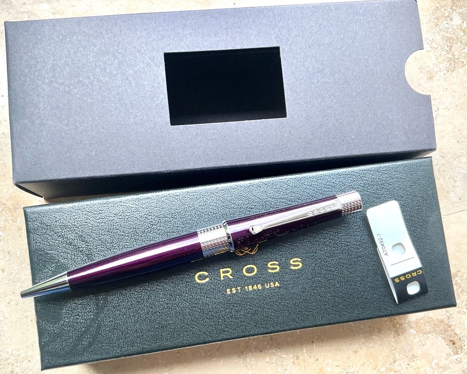 *SHOPRETOURE!* CROSS Beverly Kugelschreiber, aubergine - Bild 1 von 1