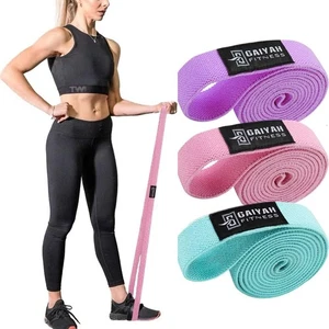 Lange Widerstandsbänder zum Training mint/rosa/violett, mint/rosa/violett - Bild 1 von 5