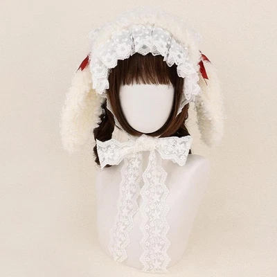 Lindo tocado para carnaval orejas de conejo lolita accesorios para el cabello Foto 1 de 4