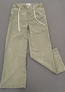 Paige Wide Leg High Rise Jeans/Hose Damen Größe 30 Grün Boho Stretchig Freizeit - Bild 1 von 15